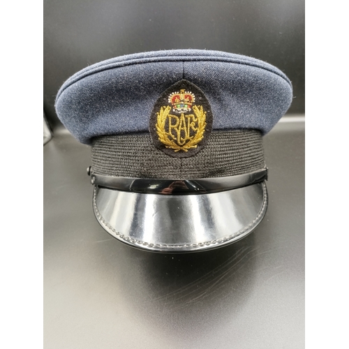 85 - Queen's Crown RAF Officer's Service Dress Cap