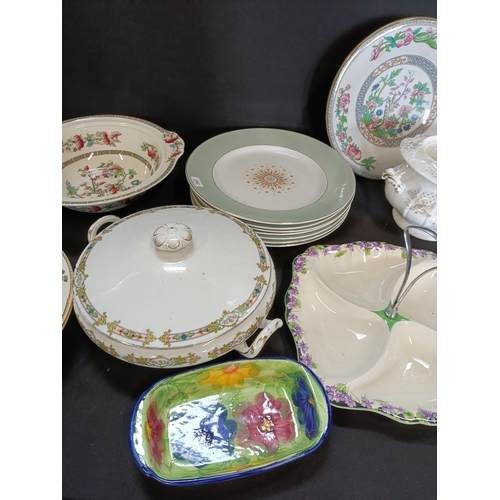 93 - Selection of pottery including Royal Doulton, Johnson Bro, Burslem, Staffordshire and more