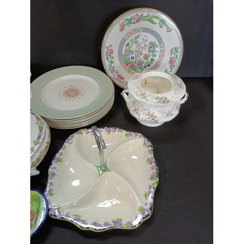 93 - Selection of pottery including Royal Doulton, Johnson Bro, Burslem, Staffordshire and more