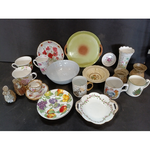 94 - Selection of pottery including Royal Doulton, Aynsley, Royal Kirkham, Hammersley, Alessi and more