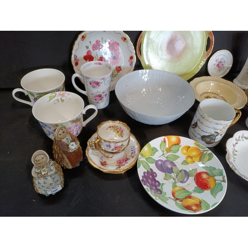 94 - Selection of pottery including Royal Doulton, Aynsley, Royal Kirkham, Hammersley, Alessi and more