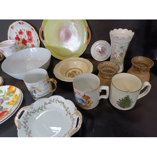 94 - Selection of pottery including Royal Doulton, Aynsley, Royal Kirkham, Hammersley, Alessi and more