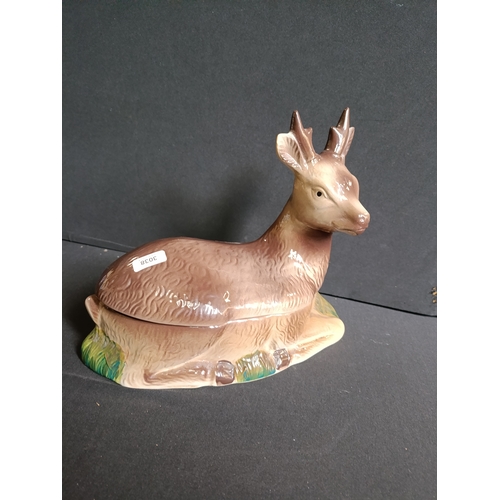 114 - Vintage deer Tureen