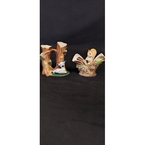 136 - Hornsea Pottery Fauna collection of animals and a Stoneware squirrel