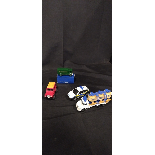 40 - Selection of boxed and loose diecast vehicles includes Corgi and Dyna-wheels