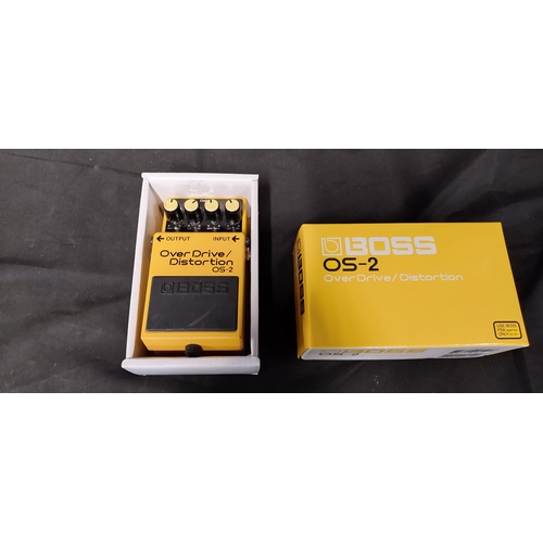 94 - Boxed Boss OS-2 Over Drive Distortion pedal