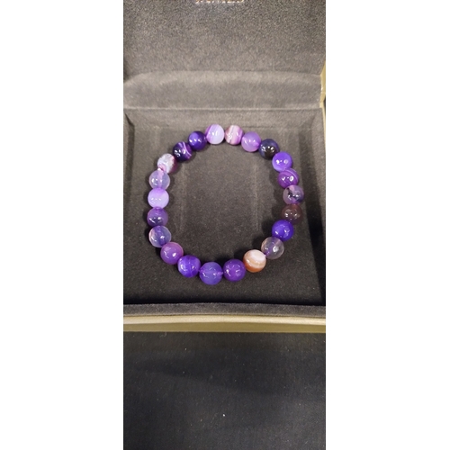 1 - Amethyst bracelet