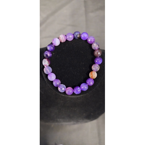 1 - Amethyst bracelet