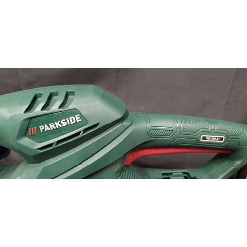 114 - Parkside Electric Hedge trimmer tested for power