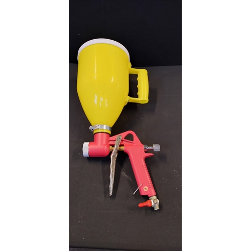 125 - Air Texture Hopper Cup Gun Spray gun