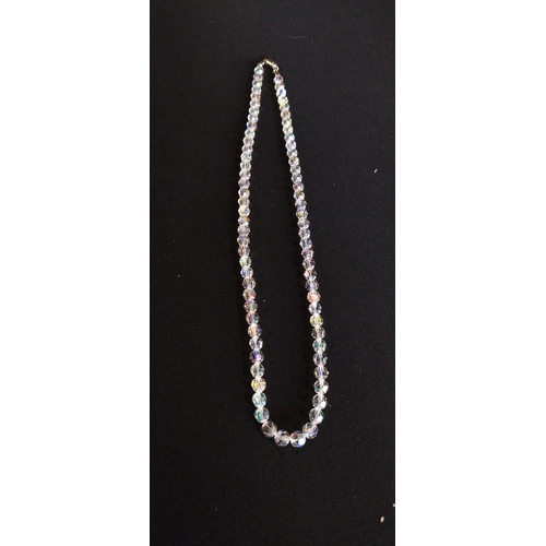 159 - L Creation by Swarovski faceted bead necklace