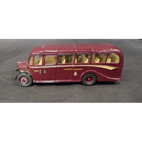 193 - Two Corgi Regal Coach and a Bedford O.B. Coach