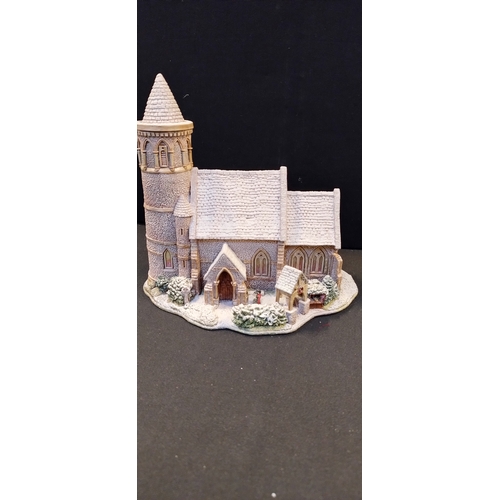 225 - 5 x Lilliput Lane houses, Kerry Lodge, chestnut cottage, Mistletoe Cottage, Highland Lodge, and wate... 