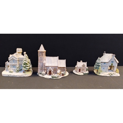 226 - 4 Lilliput Lane houses and cottages including, Eamont Lodge, St Stephens Church, The Gingerbread Sho... 