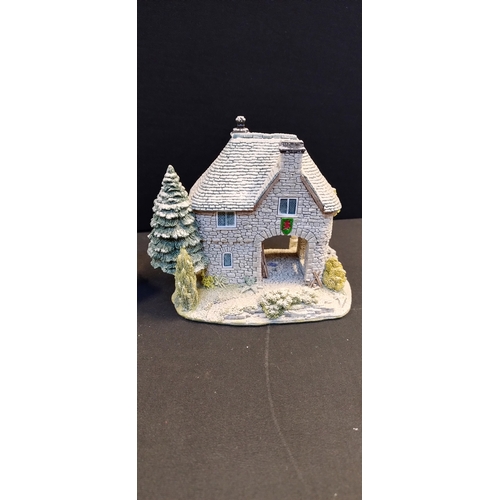 226 - 4 Lilliput Lane houses and cottages including, Eamont Lodge, St Stephens Church, The Gingerbread Sho... 