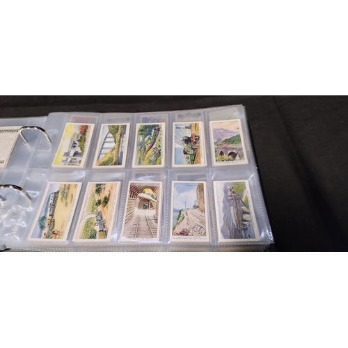 249 - Three files Containg Hundreds of vintage cigarette cards