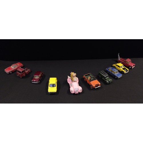 250 - Selection of vintage diecast vehicles Corgi, Dinky and Solido