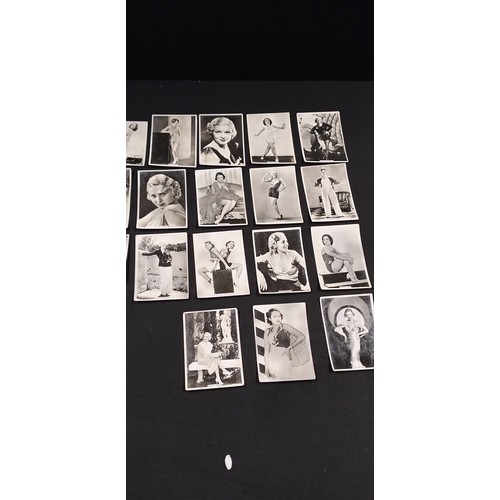 254 - Various black and white, and colour loose cigarette cards featuring different subjects