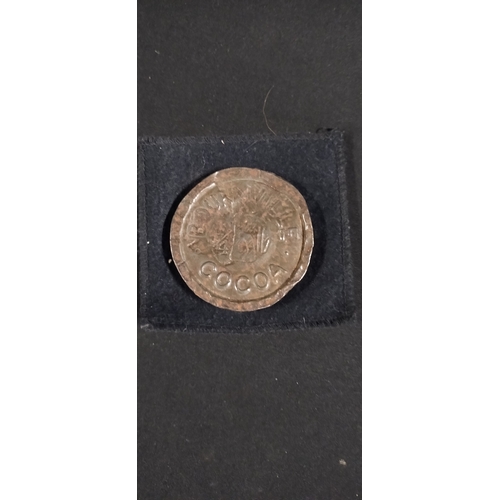 307 - Bournville cocoa Antique token