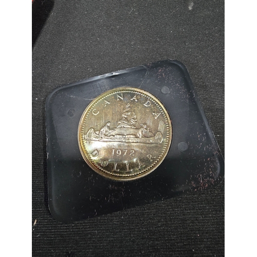 477 - A Canadian 1972 Silver Dollar