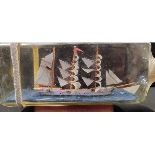 102 - Gorch Fock Ship in a bottle