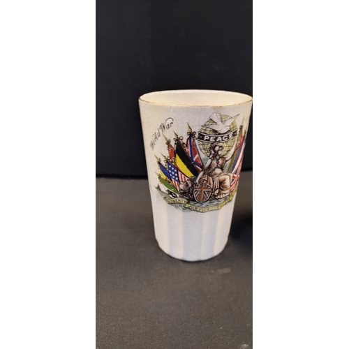 141 - Booths world war 1914-1919 commemorative cup