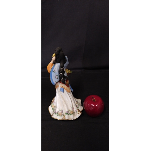 26 - Two Danbury mint figurines The Chrysanthemum Princess and Summer Blossom