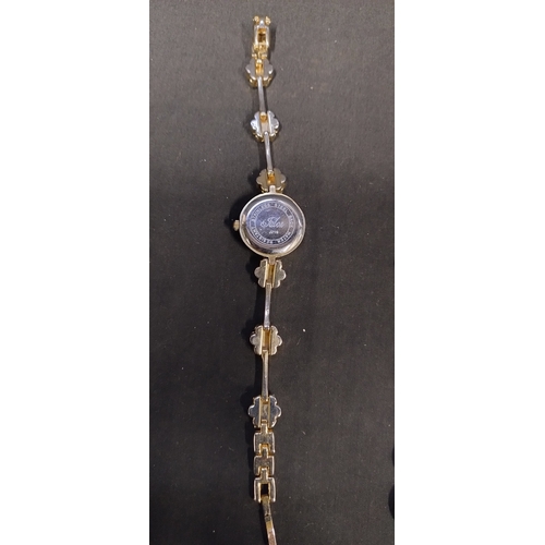 31 - Two ladies watches DKNY bracelet watch and a Ladies Jalon Quartz Watch with Gold Tone Bracelet Style... 