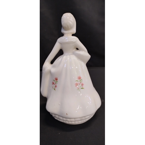 165 - Two Staffordshire figurines of ladies