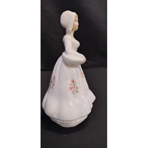 165 - Two Staffordshire figurines of ladies