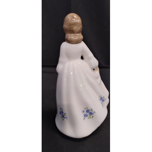 165 - Two Staffordshire figurines of ladies