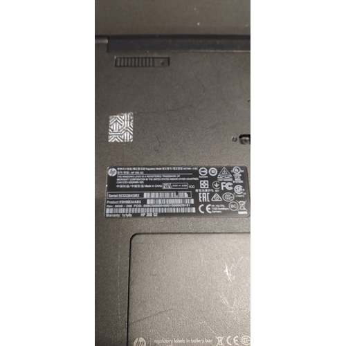 168 - HP350 H2  Laptop with charging cable