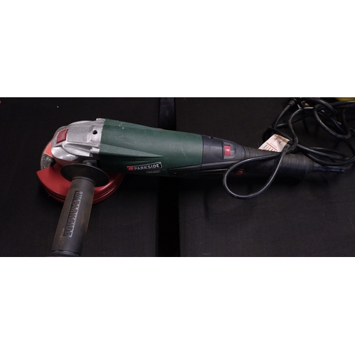 176 - Parkside grinder Tested for power and cordless soldering iron