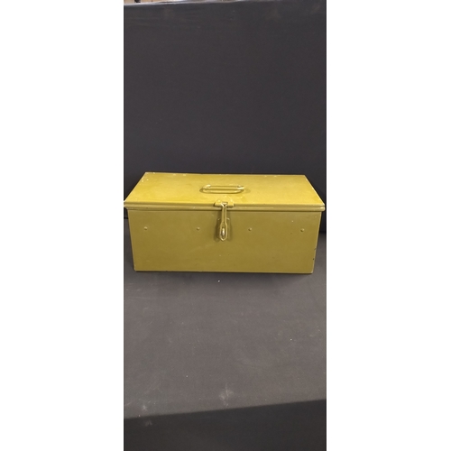 180 - Vintage ammunition lock box