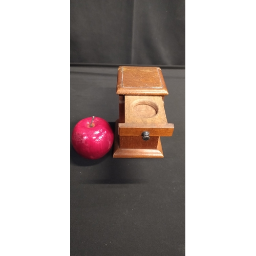 368 - Vintage wooden coin saving bank