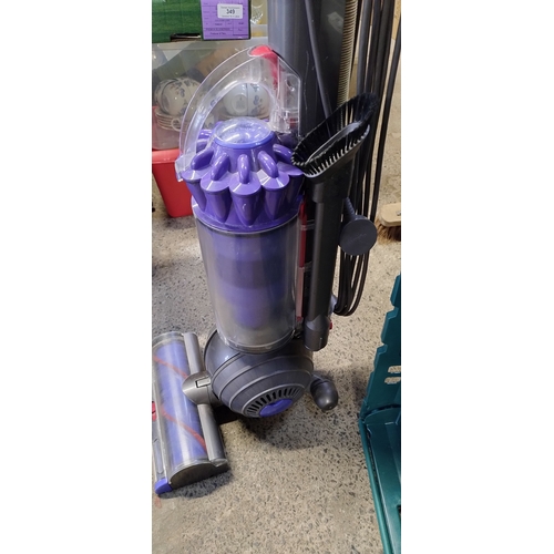 414 - Reconditioned Dyson light ball multi floor upright vacuum cleaner with Accessories