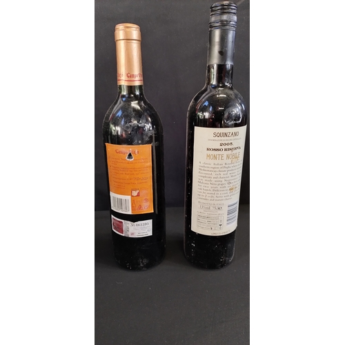 29 - Two bottles of unopened red wine.  2004 Campo viejo and 2005  Squinzano Rosso Riserva