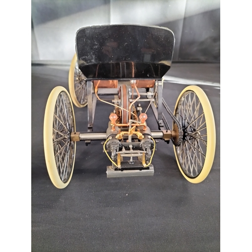 89 - Franklin mint 1:8 scale model of a Henry Ford 1896 Quadricycle