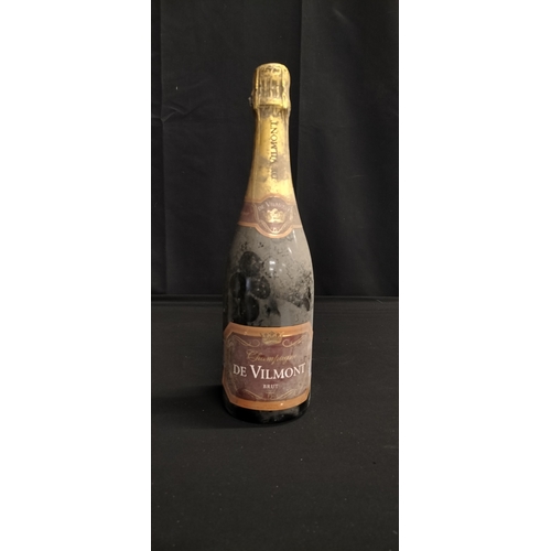 164 - 750 ml bottle of De Vilmont Brut Champagne