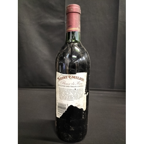 192 - Unopened bottle of Saint Emilion, Fleur De Roc Bordeaux wine