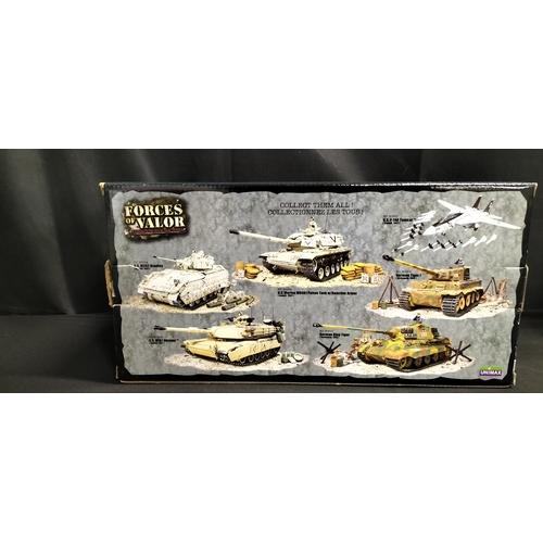 214 - Boxed Forces of Valor 1.32 Scale Model of German Tiger I. Normandy 1944