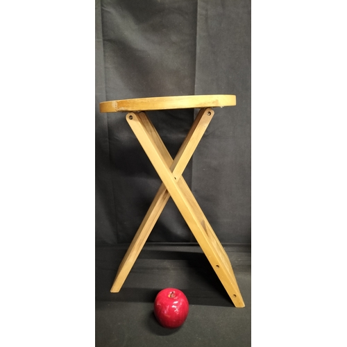 244 - Vintage Rodger Tallon folding stool