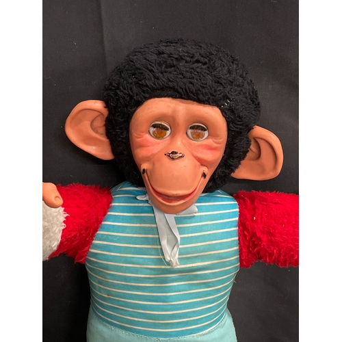 34 - Vintage chad valley Jacko Monkey rubber faced