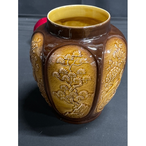 48 - Sylvac ceramic jar in oriental style