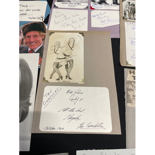 71 - Selection of various autographs