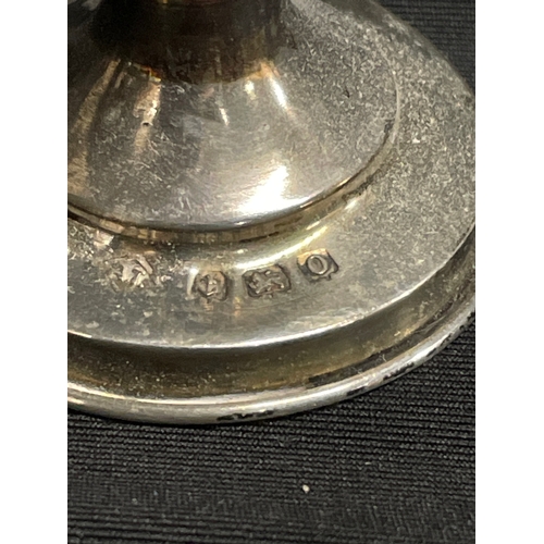 3 - Hallmarked Silver Kiddush Goblet weight 48.29g approximately