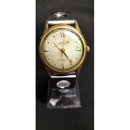 119 - Men's vintage Anker watch with Replacement metal strap