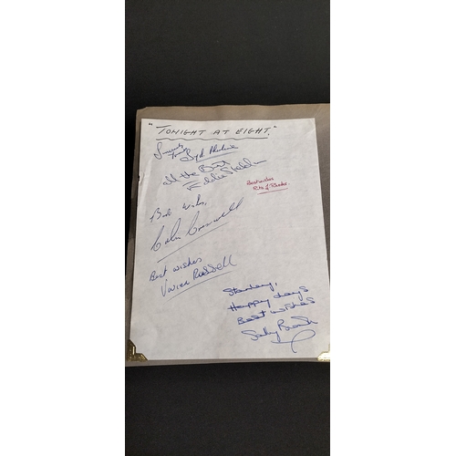 164 - Selection of autographs from various artists