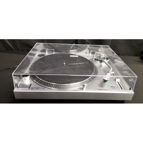 198 - Audio -Technica turn table, tested for power