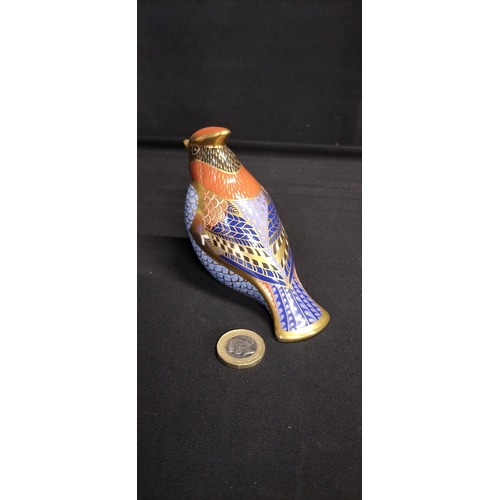 276 - Royal Crown Derby Imari Wax Wing with gold button